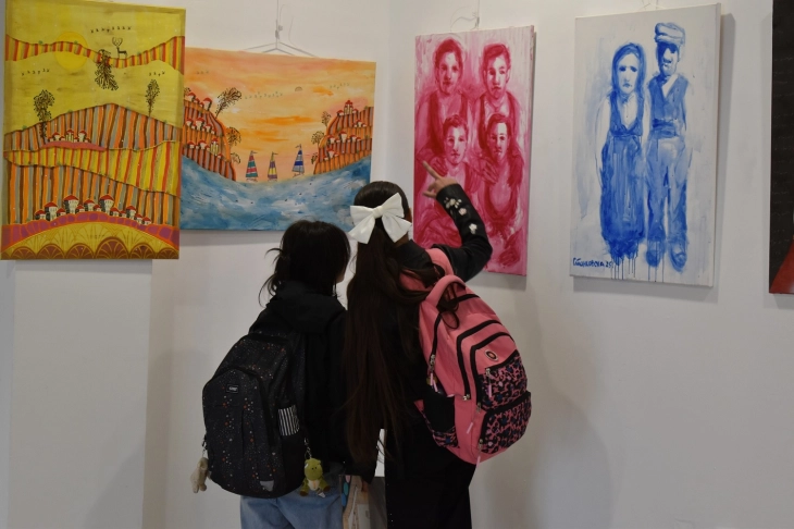 Во Виница  отворена изложбата на дела од 33. Лесновска ликовна колонија