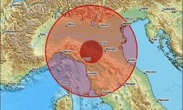 Силен земјотрес го погоди северниот дел на Италија