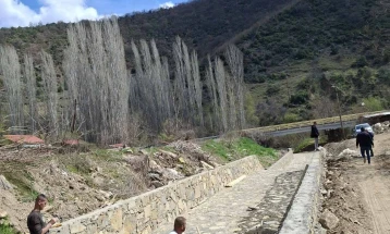 Костадиновски: Реализација на неколку инфраструктурни проекти во Истибања