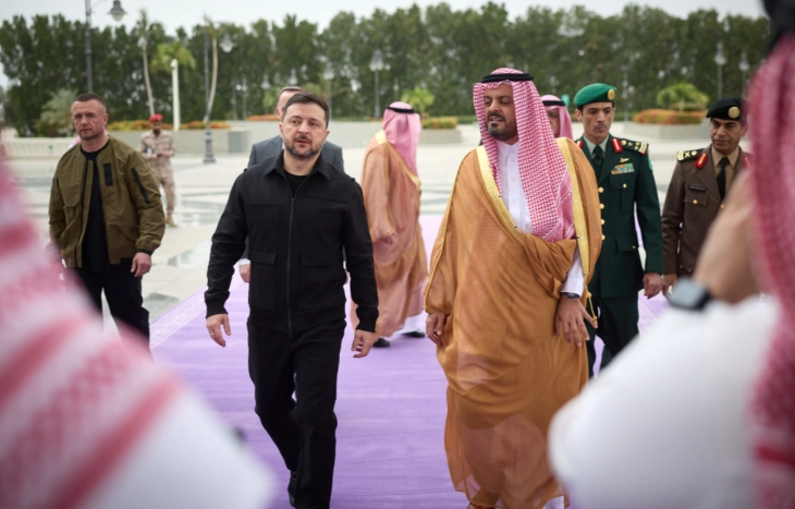 Зеленски во посета на Саудиска Арабија