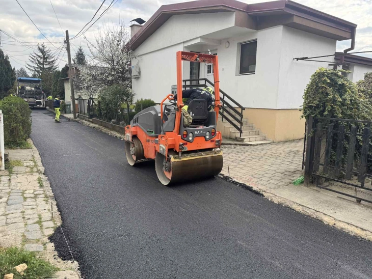Реконструкција на улицата „Лазар Димитров“ во општина Кисела Вода