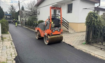 Реконструкција на улицата „Лазар Димитров“ во општина Кисела Вода