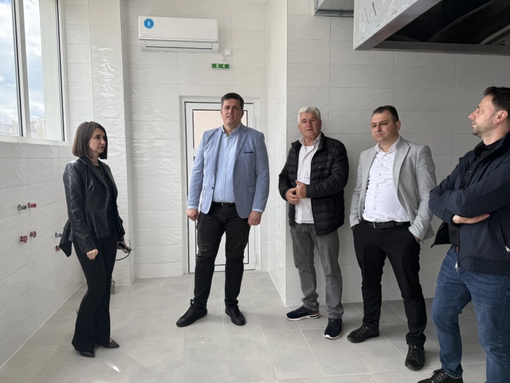 Завршија градежните работи на централната кујна при ЈОУДГ „Гоце Делчев“ во Општина Илинден