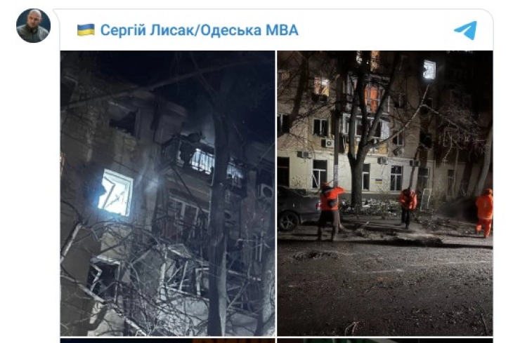 Руски напад врз Одеса: Евакуирано породилиште, едно лице убиени, десетмина повредени