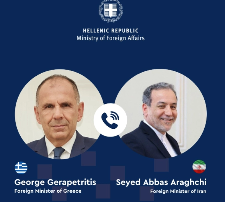 Министрите за надворешни работи на Иран и Грција разговараа за „последиците“ од војната