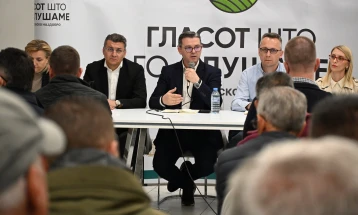 Трипуновски од Радовиш: Преку партнерски однос со земјоделците до раст на домашното производство