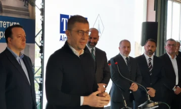 Mickoski: Airport reconstruction a ‘historic moment’ for Ohrid, expect double digit growth in passengers at both airports