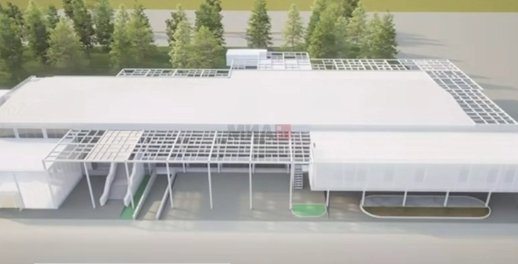 Nikolloski publikoi se si do të duket rikonstruimi dhe zgjerimi i aeroportit të Ohrit, nga sot fillojnë aktivitetet ndërtimore