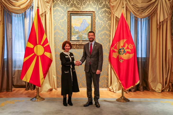 Montenegrin President Milatović in official visit to North Macedonia