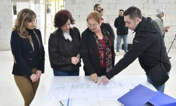 Новата спортска сала за училиштето „Кузман Јосифовски - Питу“ во Кисела Вода во функција од 1 септември