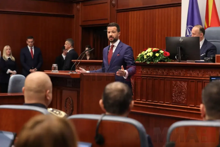 Милатовиќ пред пратениците: Нашата визија за влез во ЕУ не е целосна без вас