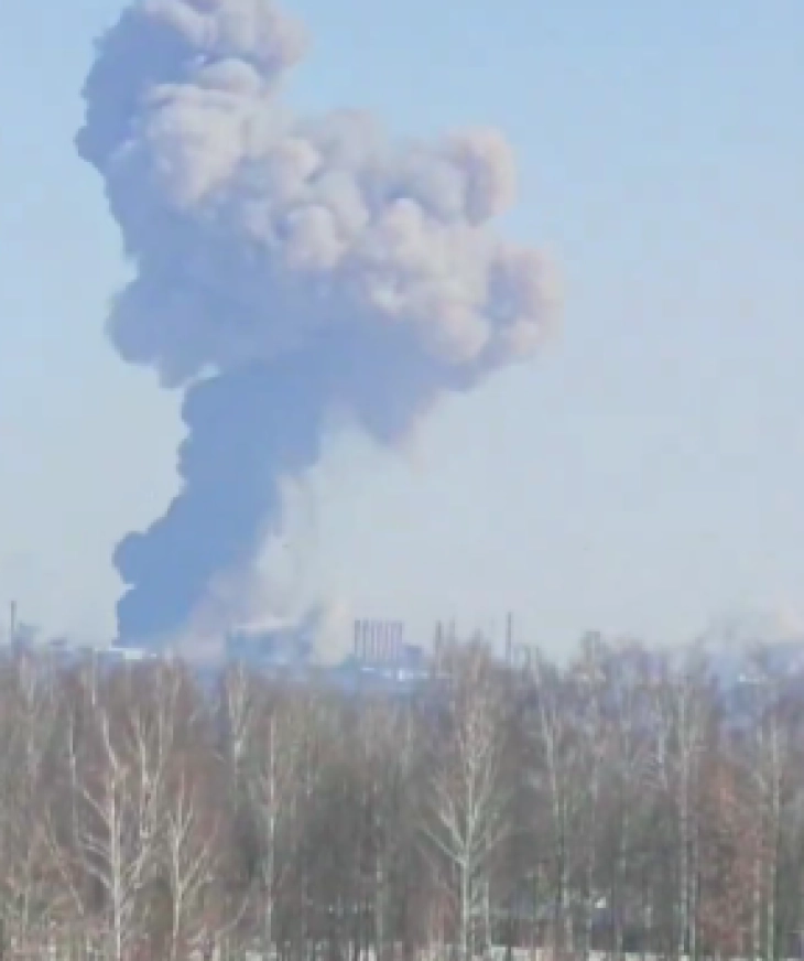 Dy të vdekur në shpërthimin në një fabrikë kimike në Tatarstan, me siguri e ndërlidhur me një sulm me dron