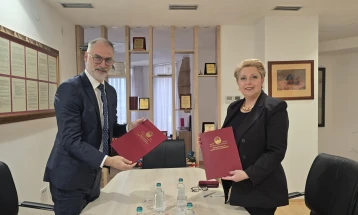 Потпишан меморандум за соработка меѓу Министерството за односи меѓу заедниците и Здружението на бизнис жени