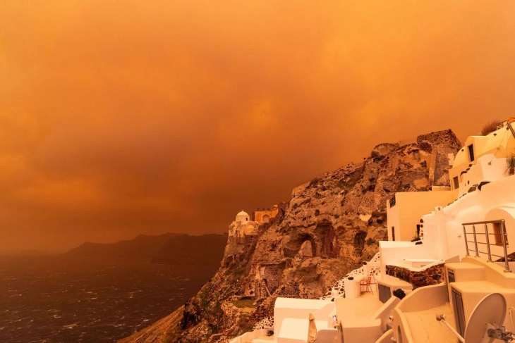 Flights canceled and schools closed as storm batters Aegean