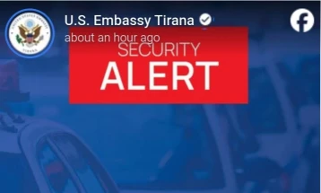 Албански медиуми: Безбедносна  тревога, САД предупредуваат за можни цели во Албанија