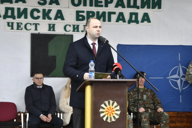 Одбележан Денот на Првата пешадиска бригада – потврдена клучната улога во одбраната