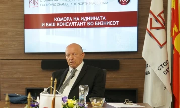 Азески на работна средба со градоначалникот на Битола, Коњановски