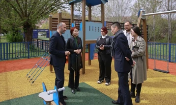 Ново детско катче  во Велес донација од Амбасадата на Народна Република Кина