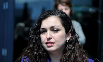 Вјоса Османи го завршува својот мандат како претседателка на Косово, функцијата привремено ќе ја преземе претседателката на парламентот Албулена Хаџиу