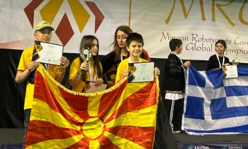 Прво и второ место за учениците од СТЕМ Академија на Олимпијадата по роботика на грчкиот остров Крит 