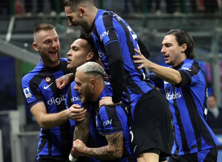 Lautaro Martinez's double helps Inter Milan go nine points clear
