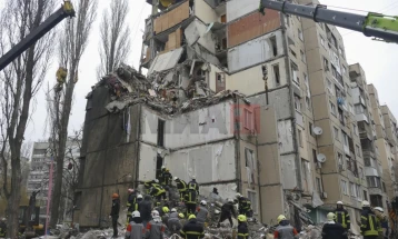 Најмалку тројца загинати во руски напади врз Одеса