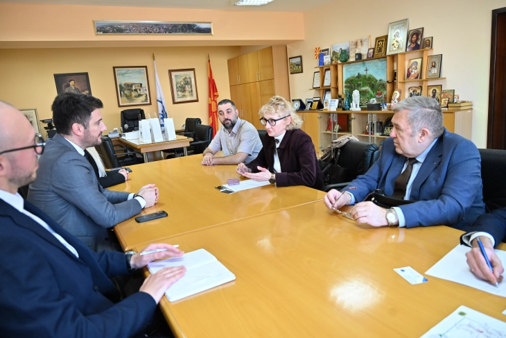 Украинската амбасадорка во посета на Штип