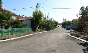 Завршена изградбата на улицата „Живко Чинго“ во Општина Свети Николе, се унапредува локалната патна инфраструктура