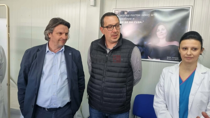 Пациентите од Источниот Регион од утре прегледите преку „Мој термин“ ќе ги извршуваат во штипската модуларната болница