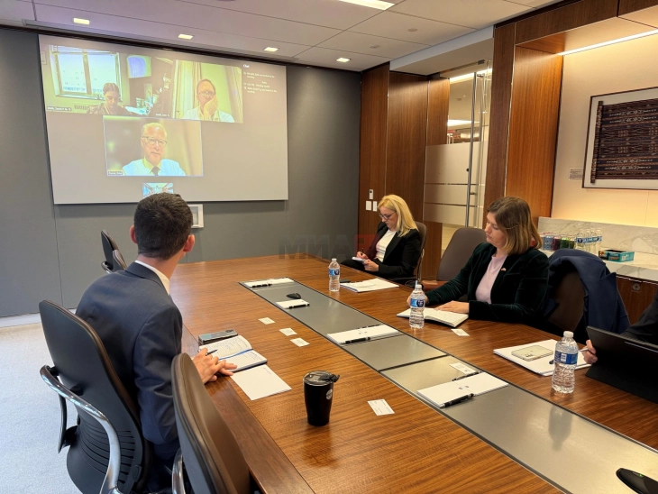 Bozhinovska në Uashington ne takim me 