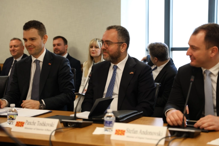 Тошковски од Вашингтон: Стратешкиот дијалог со САД носи конкретни резултати за безбедноста