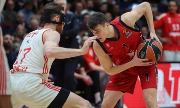 Дабл-дабл на Димитријевиќ во победата против Болоња