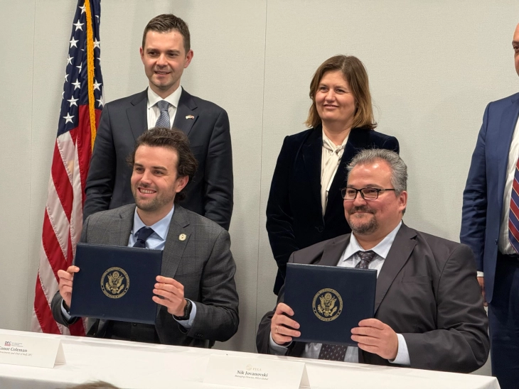 Bozhinovska and Mucunski attend signing in Washington of US$5 million agreement supporting critical minerals exploration