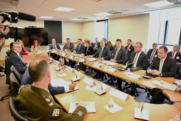 Publikohet Deklarata e përbashkët për Dialogun Strategjik midis Maqedonisë së Veriut dhe Shteteve të Bashkuara të Amerikës