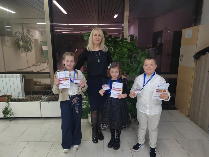 Ученици од Крива Паланка освоија високи награди  на Државниот натпревар по пијано и хармоника