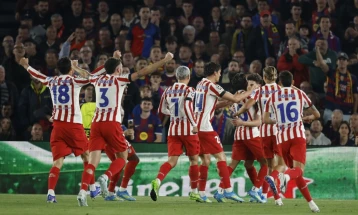 Барселона загуби од Атлетико, ПСЖ подобар од Ливерпул во првиот натпревар од четвртфиналето на ЛШ