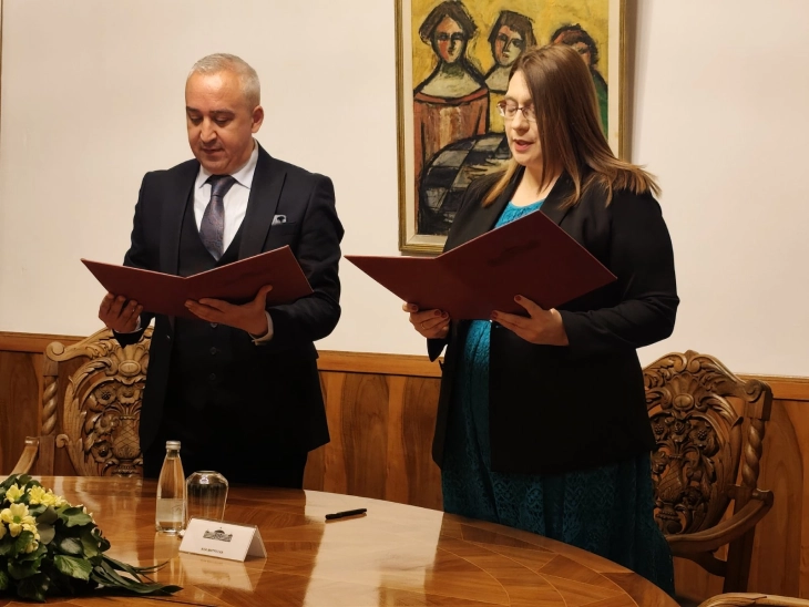 New National Bank Vice Governors take oath of office before Speaker Gashi