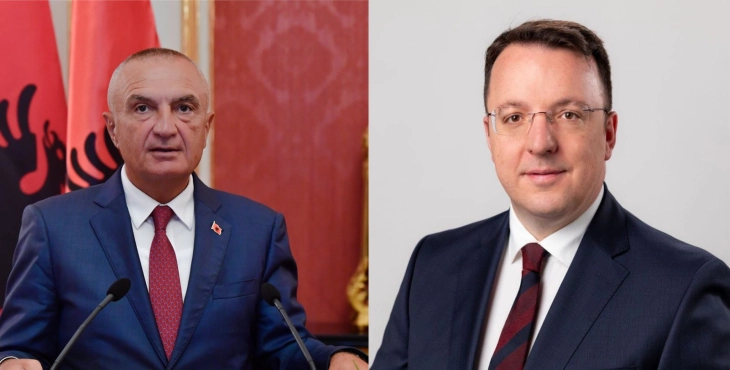 Илир Мета му се заблагодари на Александар Николоски за 