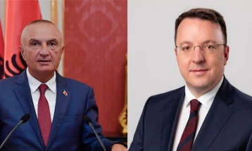 Илир Мета му се заблагодари на Александар Николоски за 