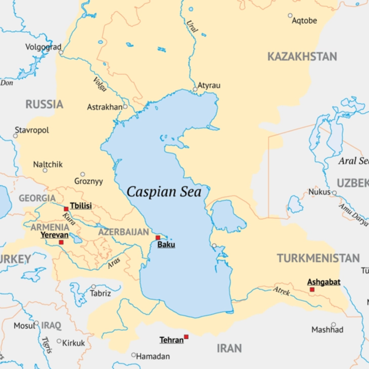 Киев тврди: Погодени две руски нафтени платформи во Каспиското Море