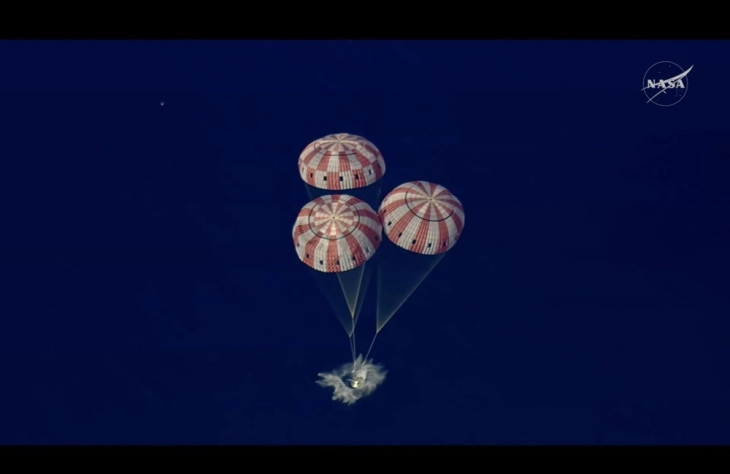 Artemis II crew 'happy and healthy' back on Earth