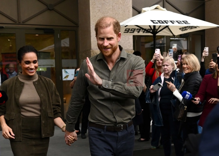 Британскиот принц Хари и Меган Маркл пристигнаа во посета на Австралија