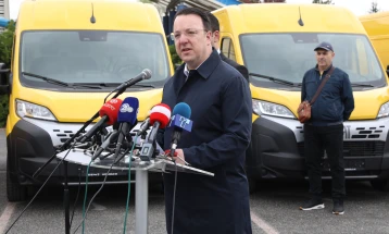 Николоски: По подолго време, добри вести за „Пошта“ - институција од која претходната влада беше откажана