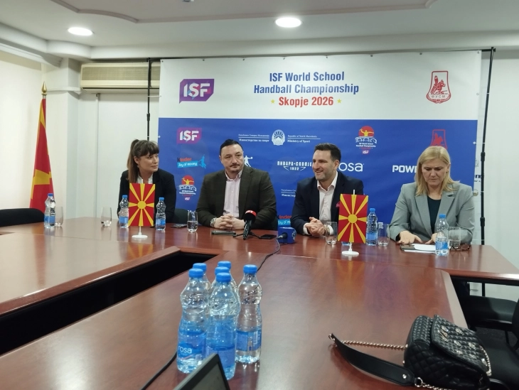 Ристовски: Подготвени го дочекуваме Светското првенство во ракомет за ученици