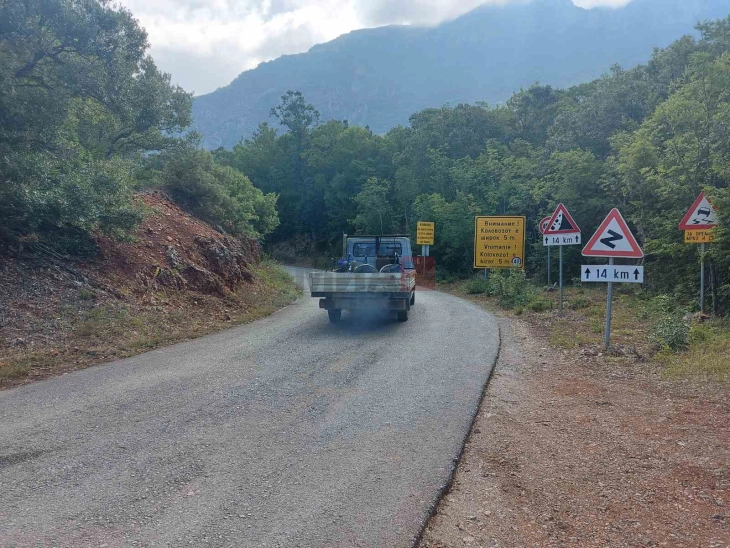 Hapet rruga Ohër - Resnjë përmes Galiçicës për automjete deri në 3.5 tonë