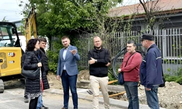 Реконструкција на дел од булеварот „Трета македонска бригада“ во Аеродром