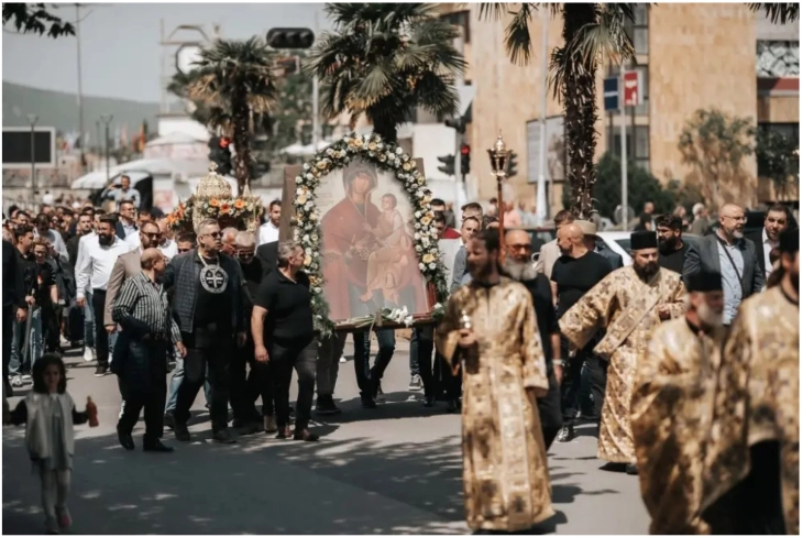Во Струмица утре литија со иконата на Богородица Брзопослушничка