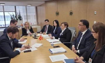 Димитриеска-Кочоска на средби со ММФ: Клучен приоритет останува макроекономската стабилност и стабилноста на јавните финансии