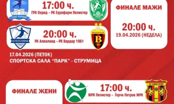 Струмица од денеска домаќин на финалните турнири во ракометниот Куп на Македонија