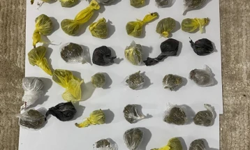 Претрес во Тетово, пронајдена дрога, лишено од слобода едно лице